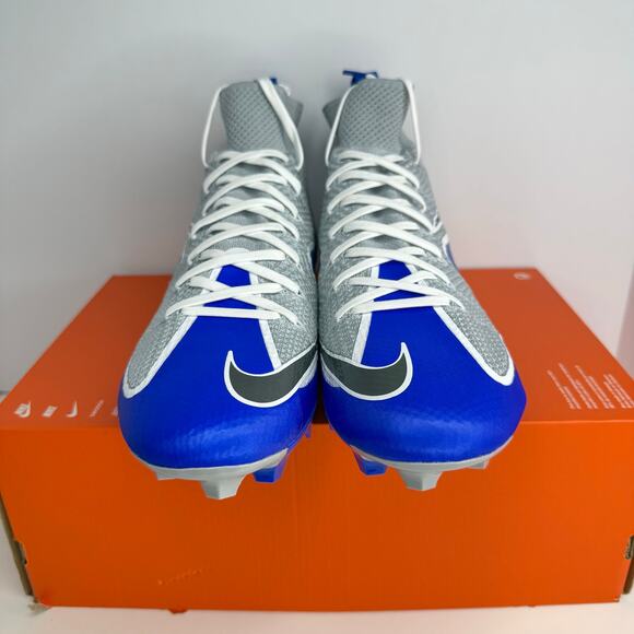 Nike Vapor Edge 360 UT Wolf Grey/Iron Grey Size 13 Men Football Cleats main image 4